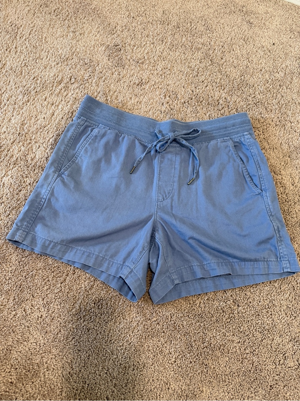 Orvis Light Blue Drawstring casual Shorts
